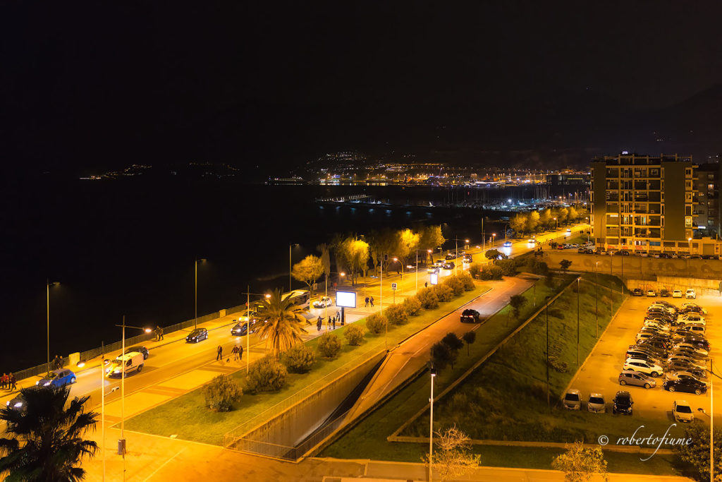 Salerno by night