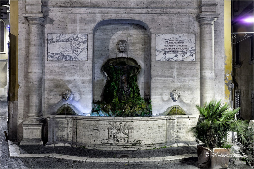 Tivoli Fontana dei Tre Leoni 